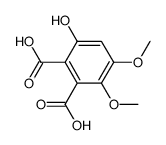 6-hydroxy-3,4-dimethoxy-phthalic acid Structure