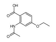 N-acetyl-4-ethoxyanthranilic acid结构式