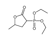 3-diethoxyphosphoryl-5-methyloxolan-2-one结构式