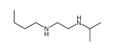 N-丁基-N'-异丙基乙二胺结构式