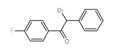2-溴-1-(4-氟苯基)-2-苯乙酮结构式