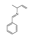 N-but-3-en-2-yl-1-phenylmethanimine Structure