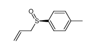 (R)-(+)-allyl p-tolyl sulphoxide Structure