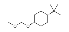 Cyclohexane, 1-(1,1-dimethylethyl)-4-(methoxymethoxy)-, cis结构式