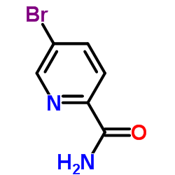 5-Bromopyridine-2-carboxamide Structure