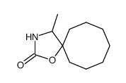 1-Oxa-3-azaspiro[4.7]dodecan-2-one,4-methyl-(7CI)结构式