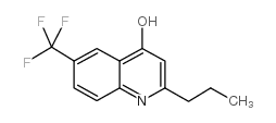 2-propyl-6-(trifluoromethyl)-1H-quinolin-4-one Structure