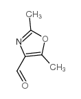 2,5-Dimethyloxazole-4-carbaldehyde Structure