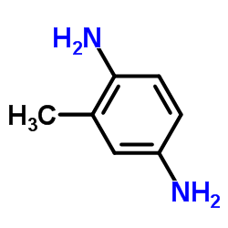 2,5-二氨基甲苯结构式