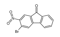 3-bromo-2-nitro-9-fluorenone Structure