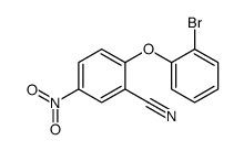 2-(2-bromophenoxy)-5-nitrobenzonitrile Structure