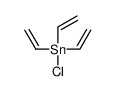 Chlorotrivinylstannane结构式