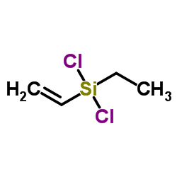 Dichloro(ethyl)vinylsilane Structure