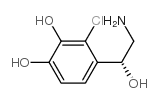 1,2-Benzenediol, 4-(2-amino-1-hydroxyethyl)-3-chloro-, (R)- (9CI) Structure
