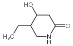5-Ethyl-4-hydroxypiperidin-2-one Structure