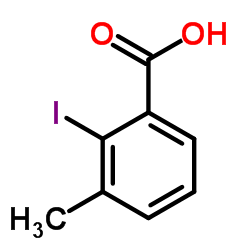 2-碘-3-甲基苯甲酸结构式