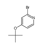 2-bromo-4-tert-butoxypyridine Structure