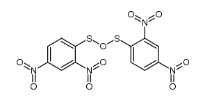 bis-(2,4-dinitro-benzenesulfenyl)-oxide Structure