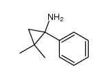 2,2-dimethyl-1-phenylcyclopropylamine结构式