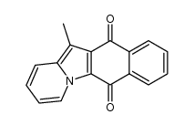 12-methyl-benzo[f]pyrido[1,2-a]indole-6,11-dione Structure