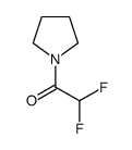 (9CI)-1-(二氟乙酰基)-吡咯烷结构式