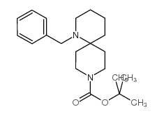 1,9-二氮杂螺[5.5]十一烷-9-羧酸, 1-(苯基甲基)-, 1,1-二甲基乙酯结构式