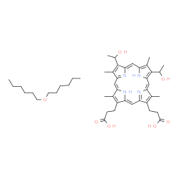 hematoporphyrin dihexyl ether structure