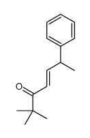 2,2-dimethyl-6-phenylhept-4-en-3-one Structure