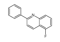5-fluoro-2-phenylquinoline结构式