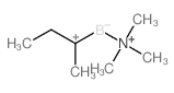 Boron,(N,N-dimethylmethanamine)dihydro(1-methylpropyl)-, (T-4)-结构式