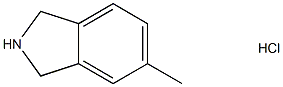 5-甲基异吲哚啉盐酸盐结构式