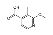 2-甲氧基-3-甲基异烟酸结构式