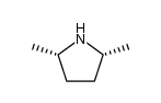 cis-2,5-dimethyl-pyrrolidine Structure