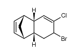 (1R,4S,4aR,8aS)-6-bromo-7-chloro-1,4,4a,5,6,8a-hexahydro-1,4-methanonaphthalene结构式