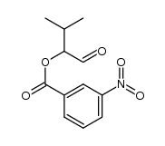 3-methyl-1-oxobutan-2-yl m-nitrobenzoate Structure