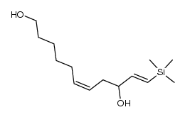 11-(trimethylsilyl)-6(Z),10(E)-undecadiene-1,9-diol结构式
