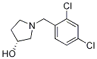 (R)-1-(2,4-二氯-苄基)-吡咯烷-3-醇结构式