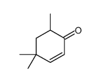 4,4,6-trimethyl-2-cyclohexen-1-one结构式