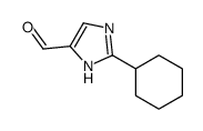 2-环己基-1H-咪唑-5-甲醛结构式