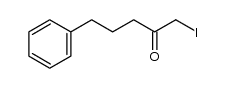 1-iodo-5-phenylpentan-2-one Structure