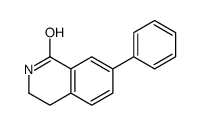 7-phenyl-3,4-dihydro-2H-isoquinolin-1-one结构式