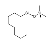3-(n-octyl)-1,1,3,3-tetramethyldisiloxane结构式