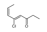 5-chloroocta-4,6-dien-3-one结构式