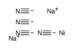 disodium tetracyanonickelate(2-) structure