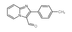2-对甲砜基咪唑[1,2-A]吡啶-3-甲醛结构式