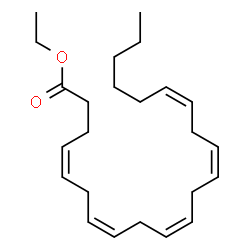 all-cis-4,7,10,13,16-Docosapentaenoic Acid ethyl ester Structure
