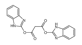 bis(1H-benzimidazol-2-yl) propanedioate结构式