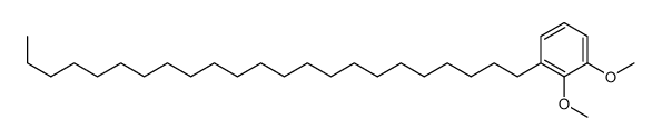 1,2-dimethoxy-3-tricosylbenzene结构式