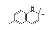 2,2,6-trimethyl-1,2-dihydroquinoline结构式