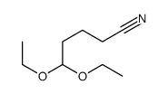 5,5-diethoxypentanenitrile结构式